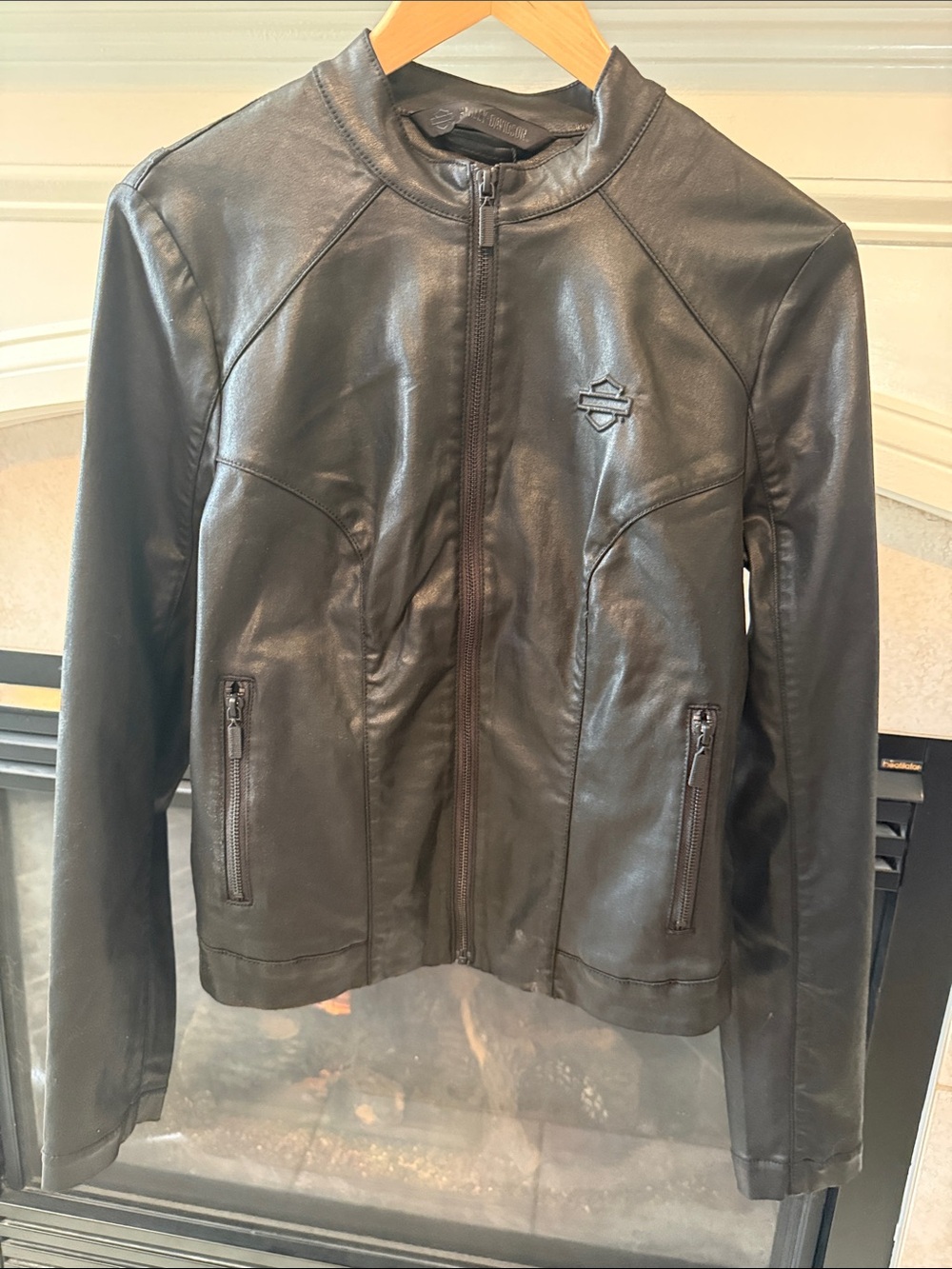 Harley-Davidson Black Women's Zip Jacket